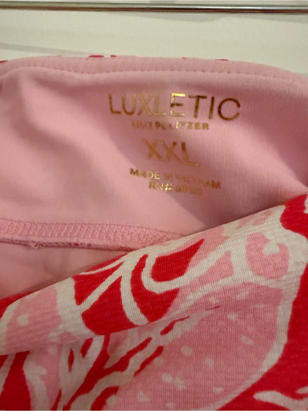 Lilly Pulitzer Pink Crab Print Skort - Picture 2 of 2